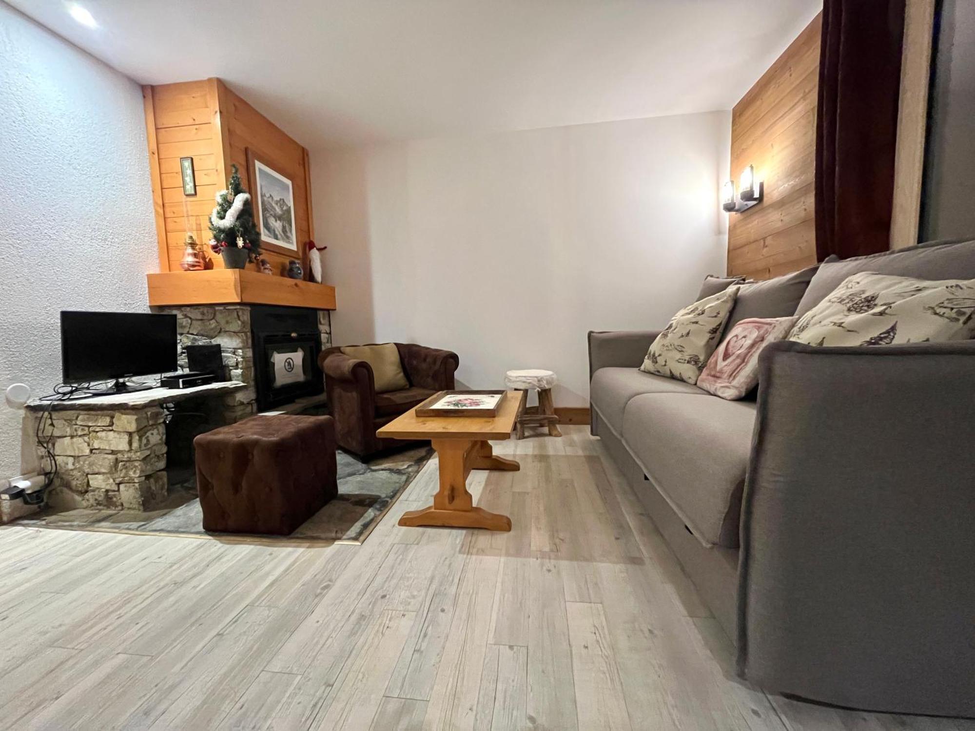 Grand Chalet - Appartement 5Pax Au Pied Des Pistes - Parking - Skiroom - Cheminee Decorative- Balcons Tignes Eksteriør billede